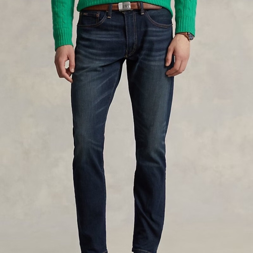 New Polo Ralph Lauren The Sullivan Slim Jeans Men’s Sz 30/30